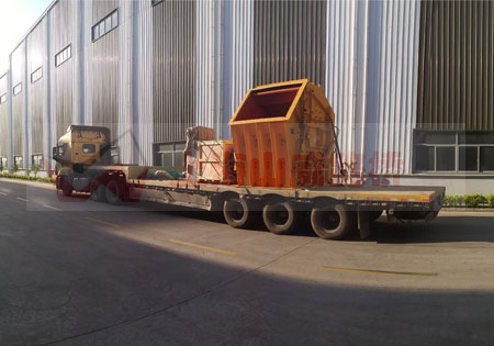 上海山威路橋PFH133152高端液壓反擊式破碎機發貨